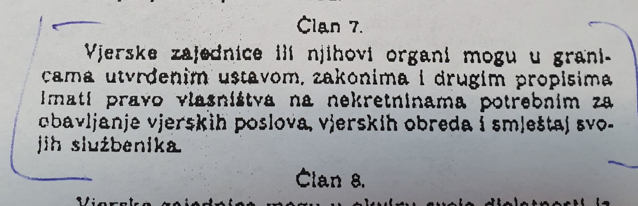 Pravna osobnost i pravo vlasništva crkve   i župa Reformirane kršćanske crkve