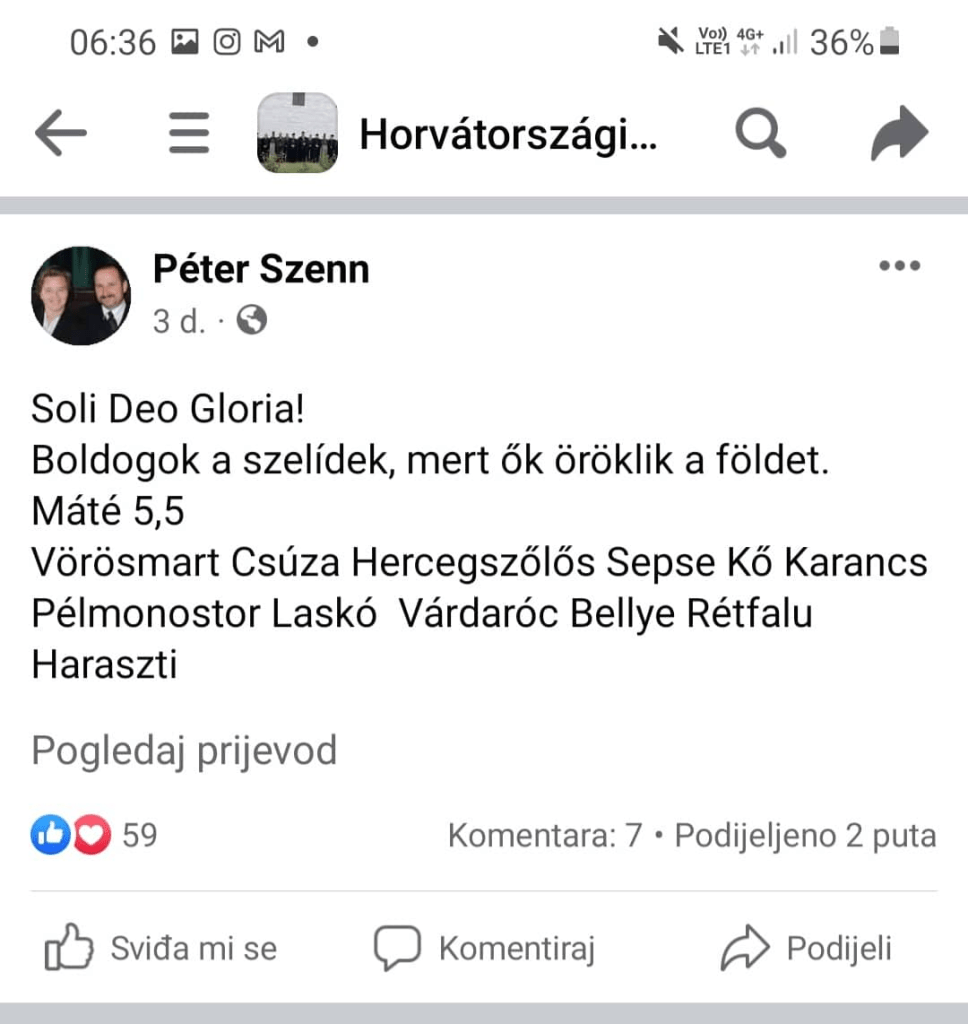 Je li imovina Reformatske kršćanske crkve Mađara postala imovina Reformirane kršćanske kalvinske crkve?