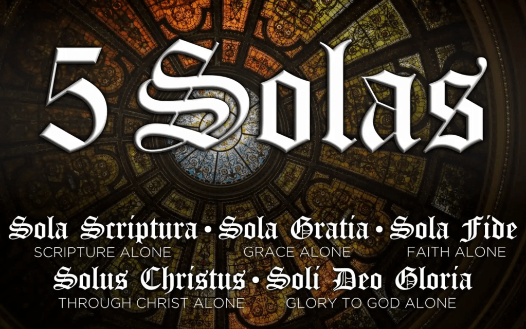 5 sola reformacije