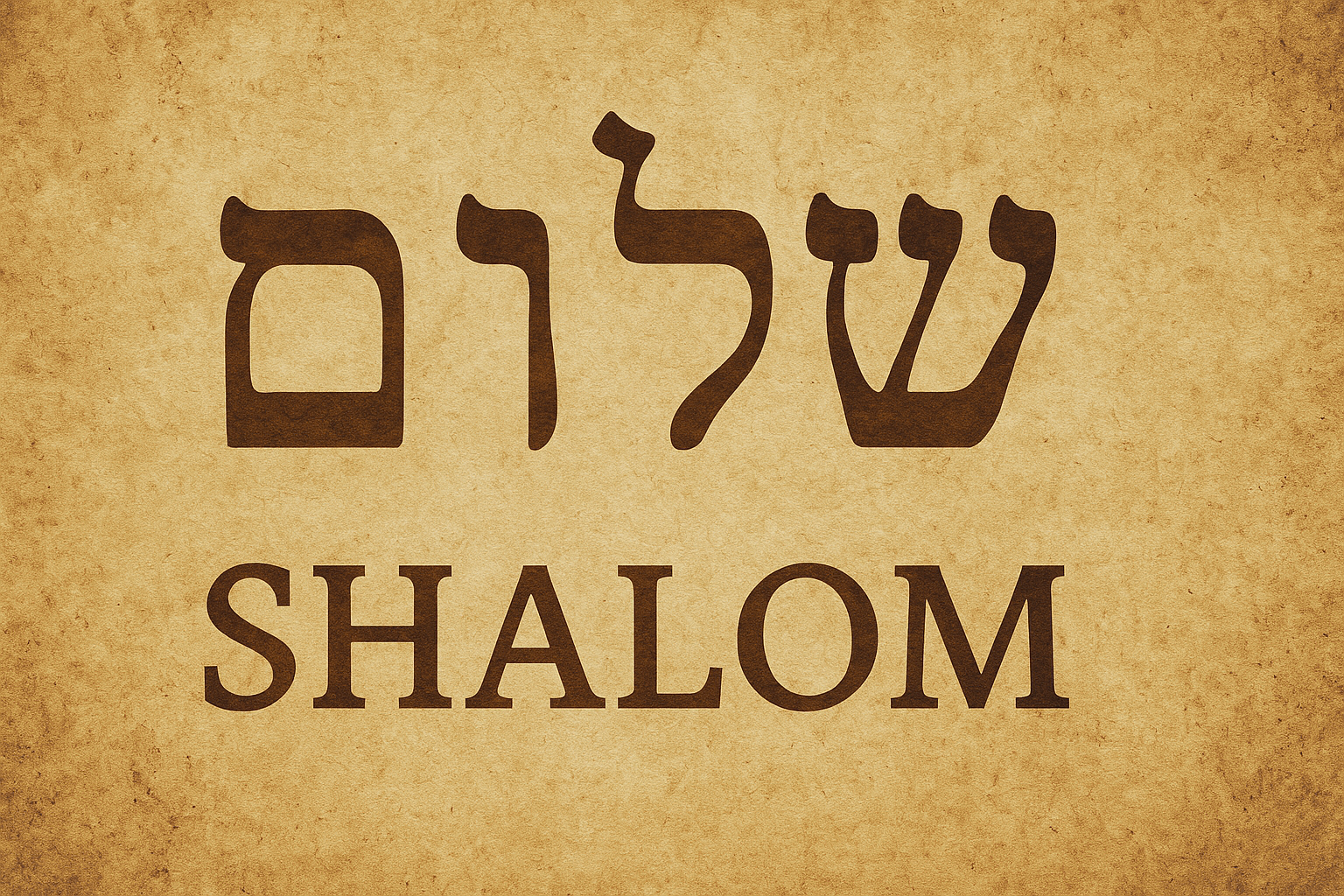 šalom