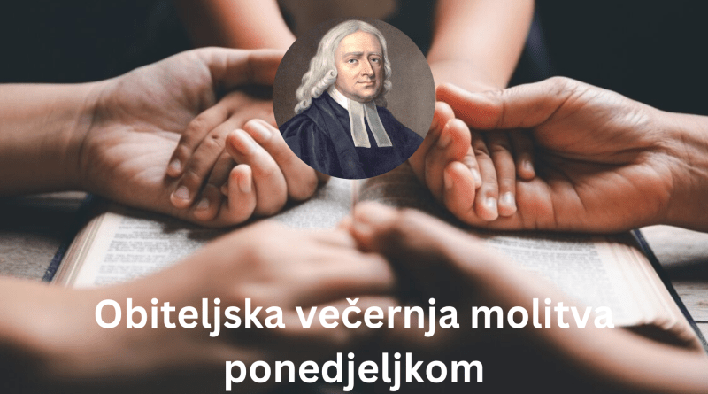 Obiteljska večernja molitva ponedjeljkom