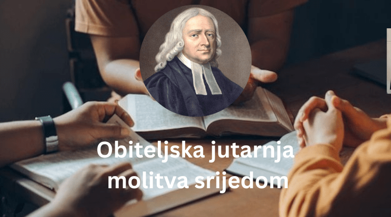 Jutarnja molitva srijedom