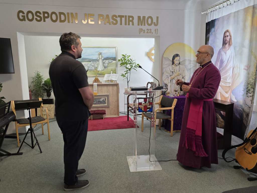 U Osijeku održan susret biskupa dr. sc. Jasmina Milića i dr. sc. don Dejana Turze kao priprava za molitvu kršćanskog zajedništva u Crnoj Gori