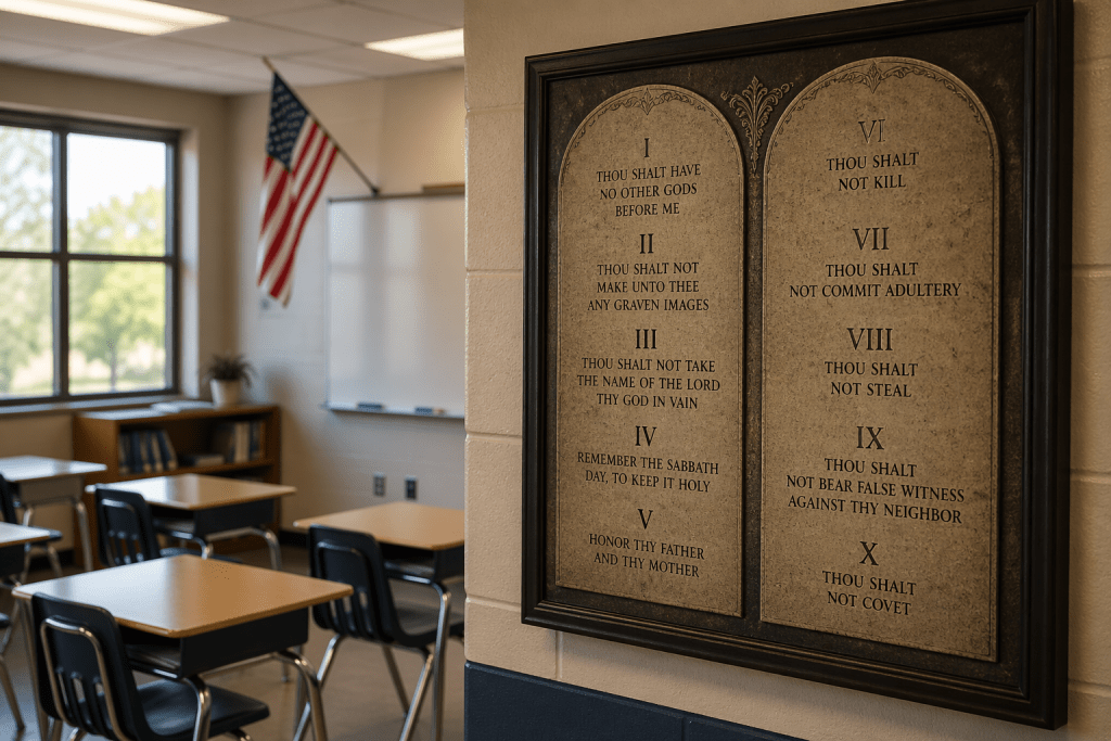 Američki sud dopustio isticanje Deset zapovijedi u školama