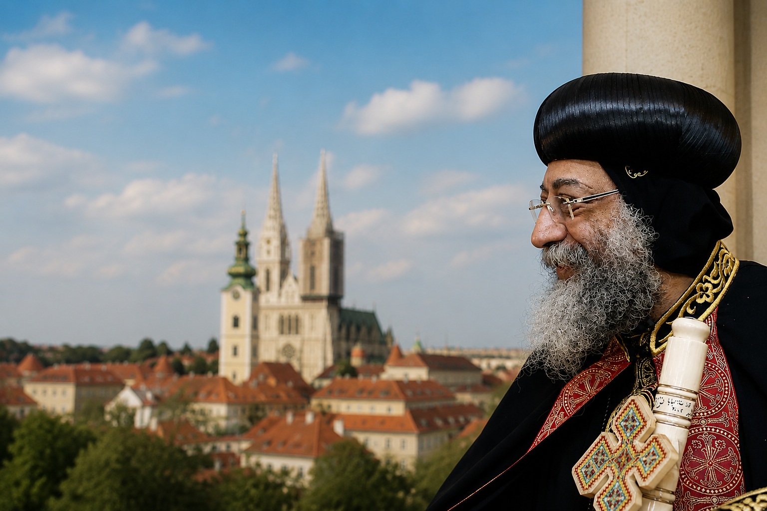 Koptski papa Tawadros II. stigao u Hrvatsku: Povijesni posjet rastućoj zajednici koptskih kršćana