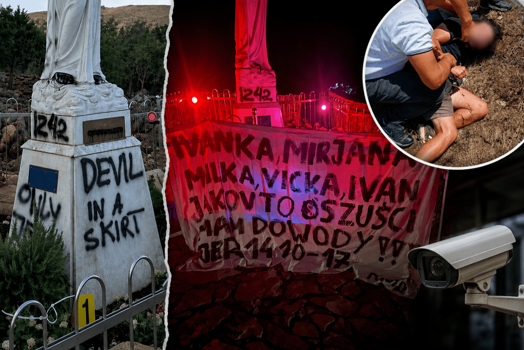 Vandalizam u Međugorju - uhićen osumnjičeni