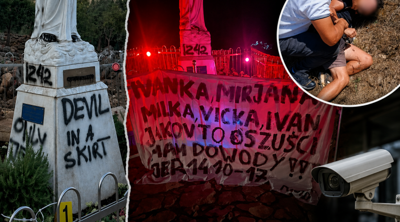 Vandalizam u Međugorju - uhićen osumnjičeni
