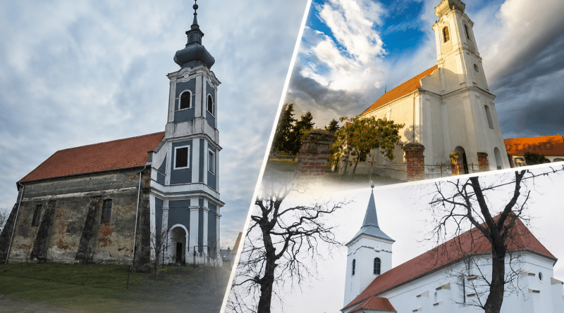 Župe Reformatske kršćanske crkve Mađara u Hrvatskoj